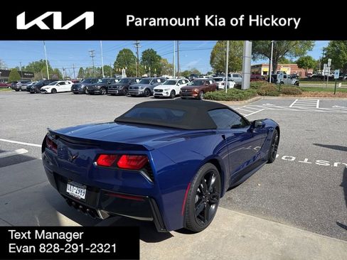 Used 2019 Chevrolet Corvette Stingray Convertible w/ Carbon Flash Badge Package image 6