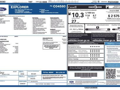 Used 2023 Ford Explorer ST-Line w/ Class IV Trailer Tow Package