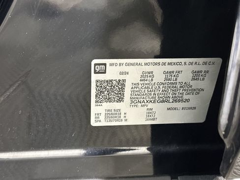 Used 2024 Chevrolet Equinox LT w/ LPO, Floor Liner Package FWD image 34