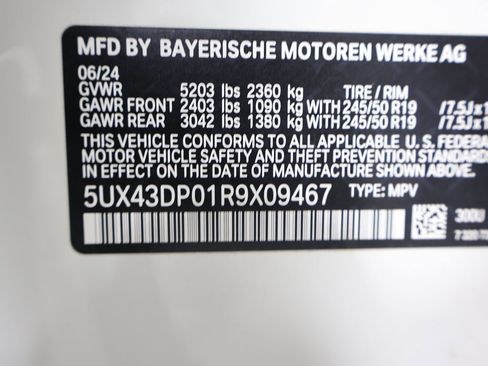 Used 2024 BMW X3 sDrive30i image 12