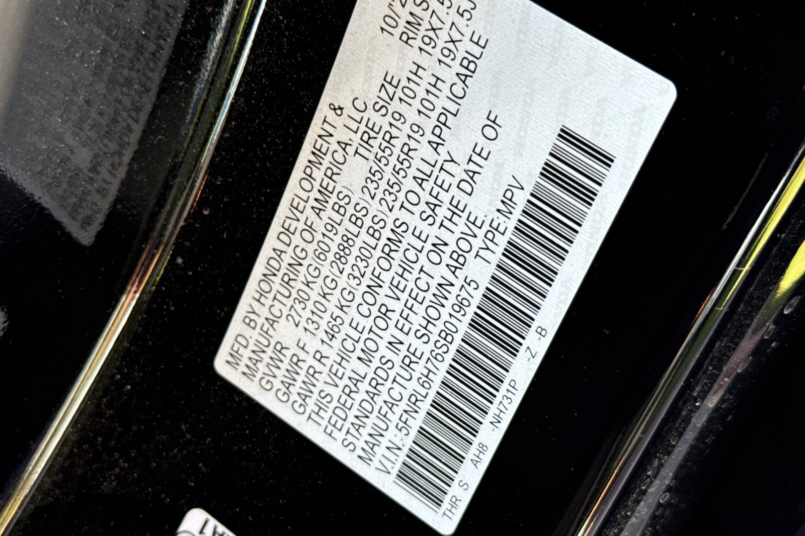 Certified 2025 Honda Odyssey Sport-L image 12
