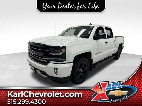Certified 2018 Chevrolet Silverado 1500 LTZ Z71 w/ Redline Edition image 1