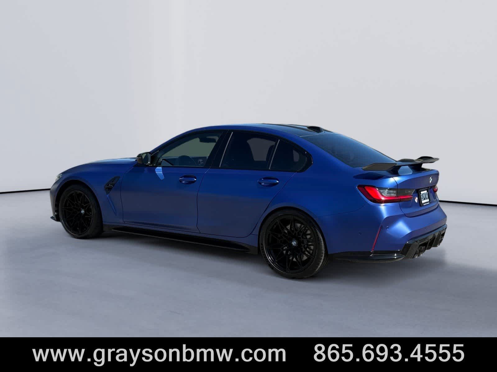 Used 2024 BMW M3 Competition w/ M Carbon Exterior Package RWD image 5
