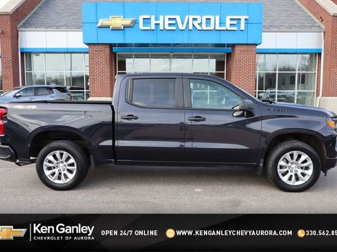 Used 2023 Chevrolet Silverado 1500 Custom w/ LPO, Dark Essentials Package AWD/4WD image 1