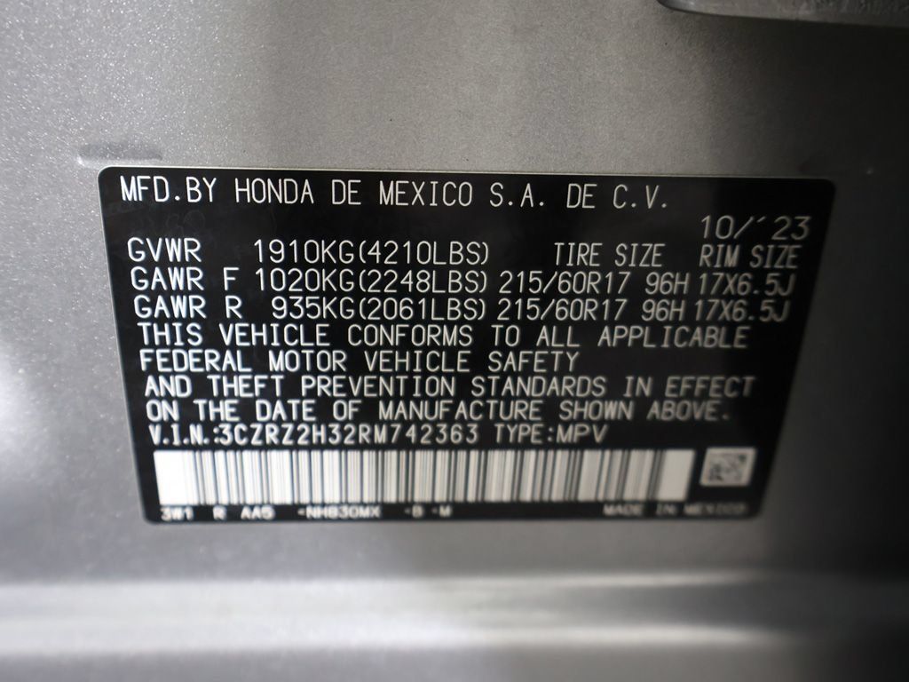 Used 2024 Honda HR-V LX image 43