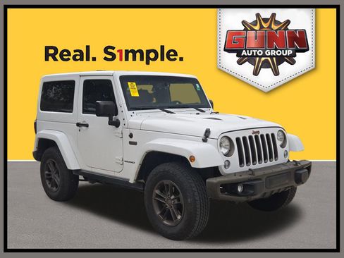 Used 2016 Jeep Wrangler Sahara AWD/4WD image 1