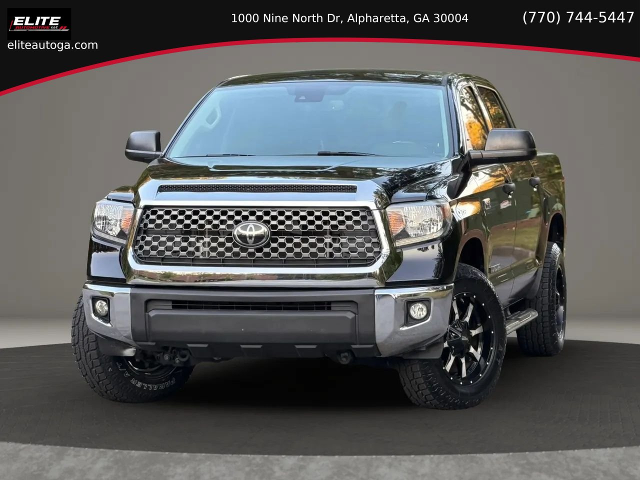 Used 2021 Toyota Tundra SR5 w/ SR5 Leather Package RWD image 1