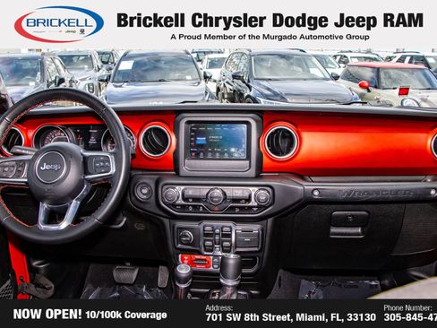 Used 2021 Jeep Wrangler Unlimited Rubicon w/ Steel Bumper Group image 19