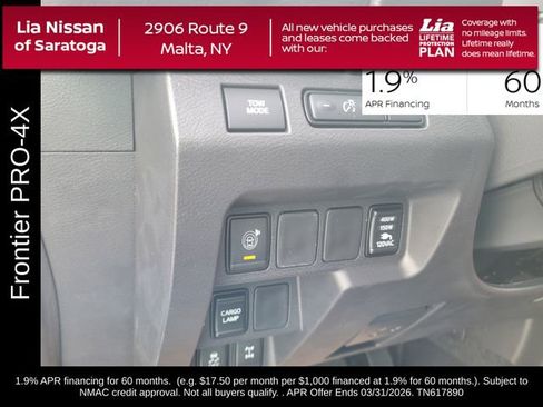 New 2026 Nissan Frontier PRO-4X w/ Pro-4x Convenience Package image 14