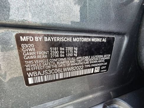 Used 2020 BMW 540i xDrive w/ Executive Package AWD/4WD image 29