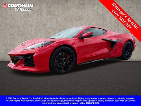 Used 2023 Chevrolet Corvette Z06 w/ Stealth Interior Trim Package RWD image 5