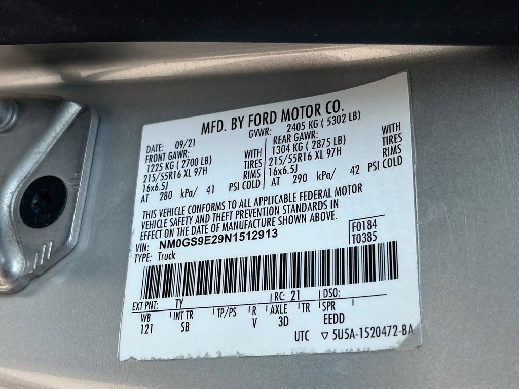 Used 2022 Ford Transit Connect XL FWD image 30