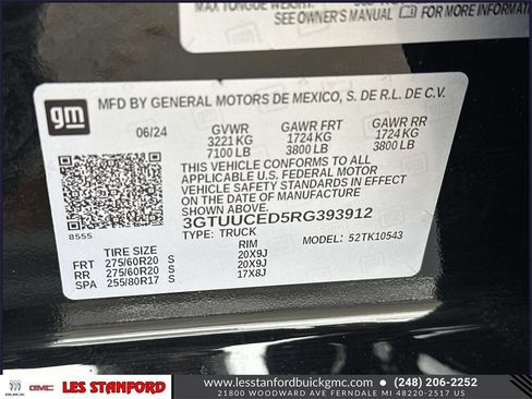 Certified 2024 GMC Sierra 1500 Elevation w/ Elevation Premium Package image 19