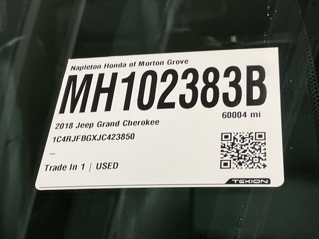 Used 2018 Jeep Grand Cherokee Limited AWD/4WD image 35