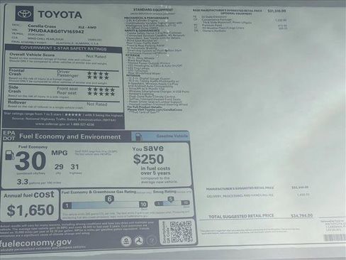 New 2026 Toyota Corolla Cross XLE image 24