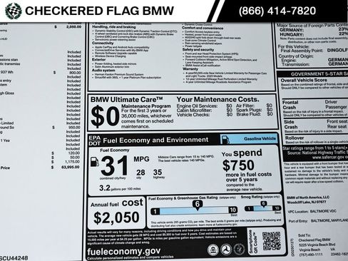 Certified 2025 BMW 530i w/ Premium Package image 41