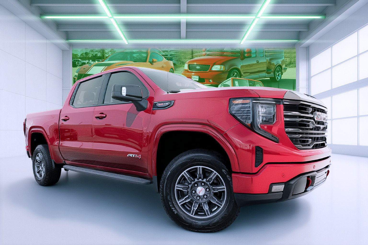 Used 2024 GMC Sierra 1500 AT4 w/ Technology Package AWD/4WD image 1