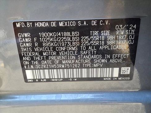 Used 2024 Honda HR-V Sport image 20