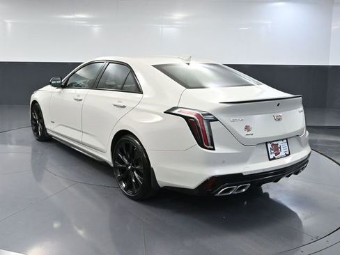 Used 2023 Cadillac CT4 V w/ LPO, ONYX Package AWD/4WD image 7