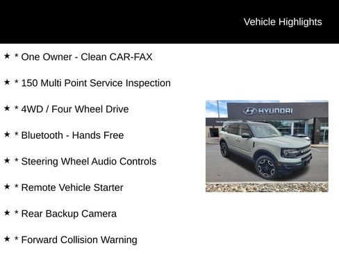 Used 2021 Ford Bronco Sport Outer Banks AWD/4WD image 5