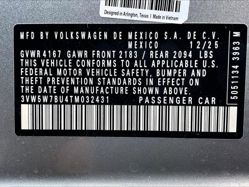 New 2026 Volkswagen Jetta S image 18