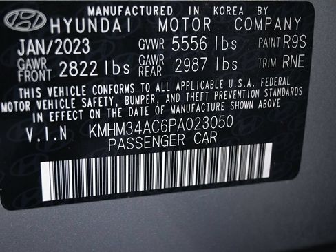 Used 2023 Hyundai Ioniq 6 SEL AWD/4WD image 5
