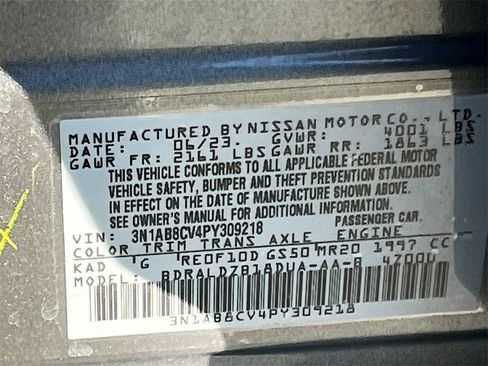 Used 2023 Nissan Sentra SV image 29