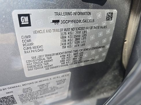 Used 2020 Chevrolet Silverado 1500 LT Trail Boss w/ Convenience Package image 10