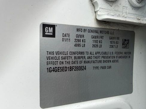 Used 2011 Buick LaCrosse CXS w/ Driver Confidence Package image 41