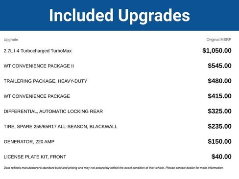 Used 2024 Chevrolet Colorado W/T w/ WT Convenience Package II AWD/4WD image 3