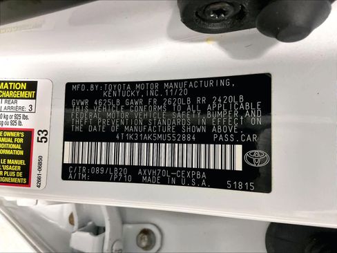 Used 2021 Toyota Camry XSE w/ Navigation Upgrade Package image 36