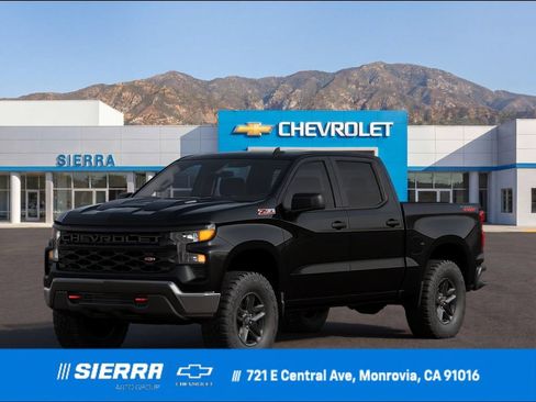 New 2026 Chevrolet Silverado 1500 Custom Trail Boss w/ Midnight Edition AWD/4WD image 1