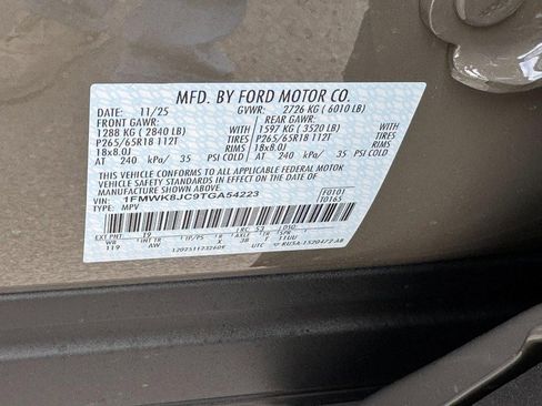 New 2026 Ford Explorer Tremor w/ Tremor Ultimate Package image 19