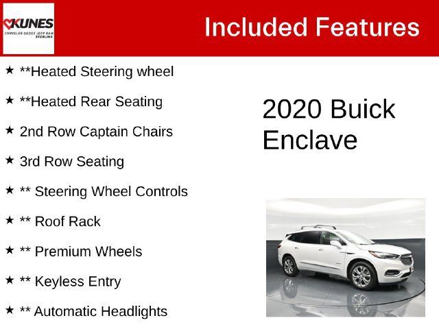 Used 2020 Buick Enclave Avenir w/ Avenir Technology Package AWD/4WD image 5