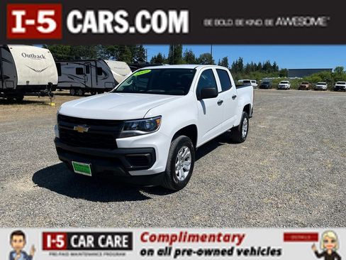 Used 2022 Chevrolet Colorado W/T RWD image 1