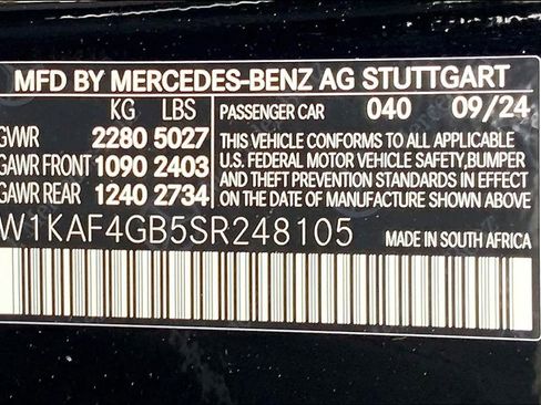 Certified 2025 Mercedes-Benz C 300 Sedan image 14