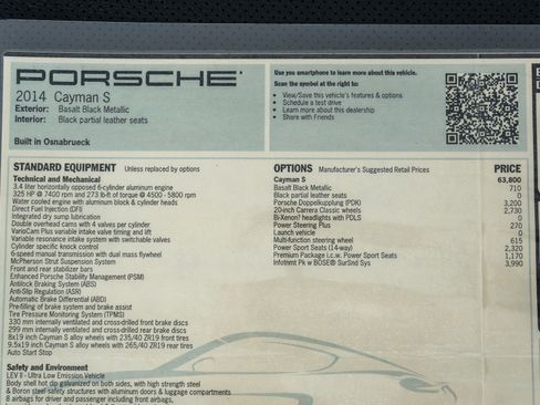 Used 2014 Porsche Cayman S RWD image 25