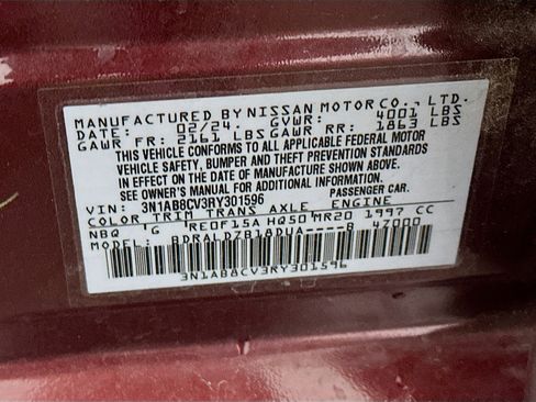 Used 2024 Nissan Sentra SV image 12