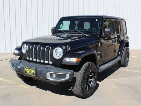 Used 2020 Jeep Wrangler Unlimited Sahara image 1
