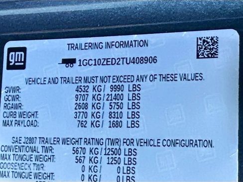 New 2026 Chevrolet Silverado EV LT w/ Plus Package AWD/4WD image 36