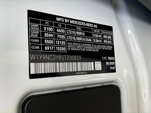 New 2025 Mercedes-Benz Sprinter 4500 image 11