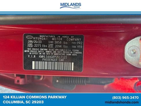 Used 2023 Hyundai Elantra SEL w/ Convenience Package FWD image 40