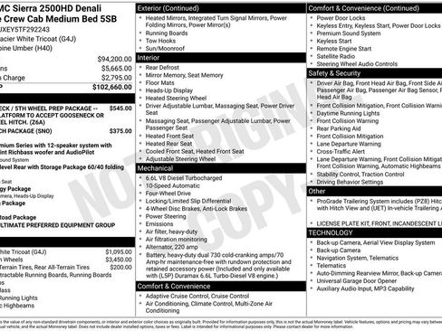 New 2026 GMC Sierra 2500 Denali Ultimate AWD/4WD image 10