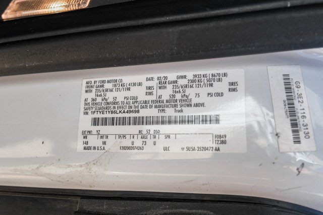 Used 2020 Ford Transit 150 Low Roof w/ Load Area Protection Package RWD image 44