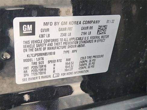 Used 2022 Chevrolet Trax LT w/ LT Convenience Package image 31