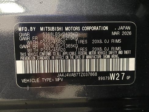New 2026 Mitsubishi Outlander LE AWD/4WD image 64