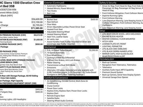 New 2026 GMC Sierra 1500 Elevation w/ Elevation Premium Package AWD/4WD image 34