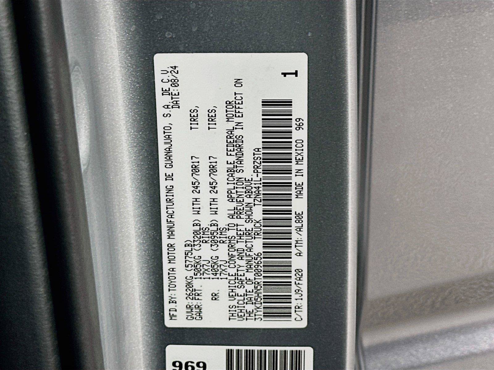 Used 2024 Toyota Tacoma SR RWD image 21