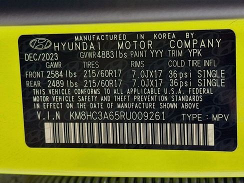 Certified 2024 Hyundai Kona SEL image 34