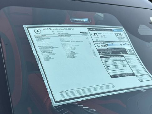 New 2026 Mercedes-Benz AMG GT 53 image 29